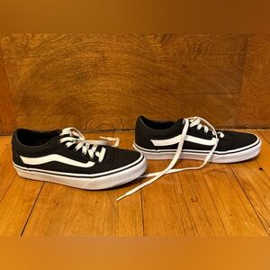 Vans Black and White Women's Sneakers